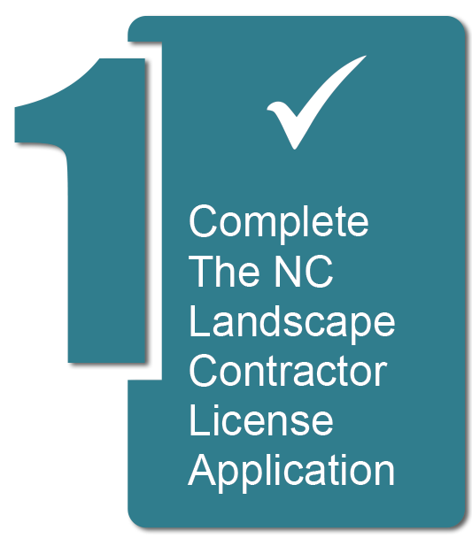 Complete the NC Landscape Contractor License Application