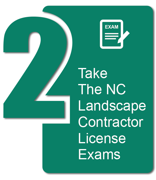 Take the NC Landscape Contractor License Exams