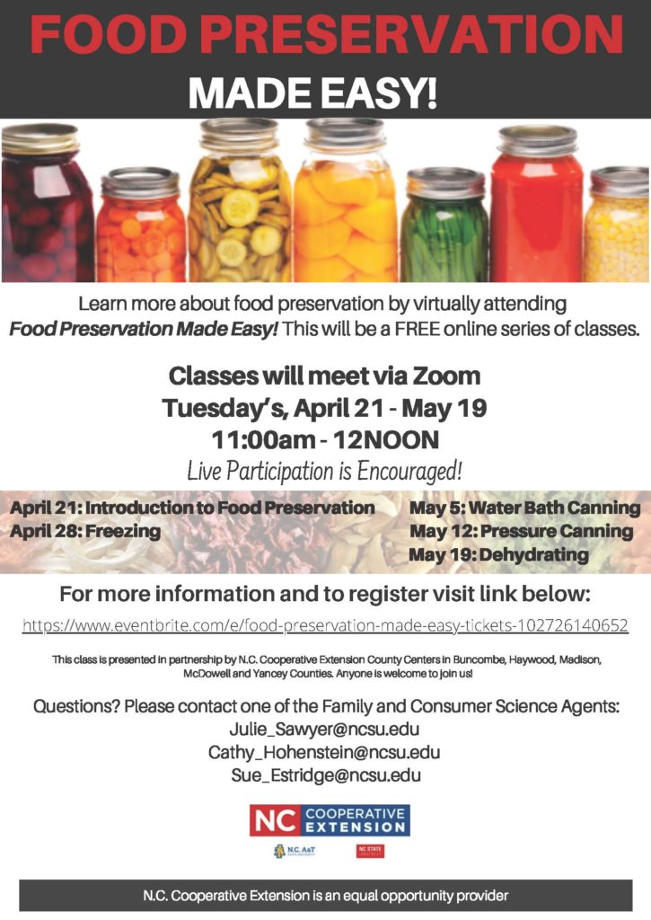 Food Preservation  Family and Consumer Sciences