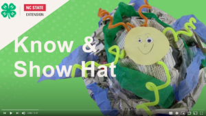 Cover photo for 4-H Spark Activity: Know and Show Plant Hat