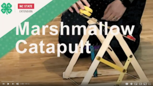 Cover photo for 4-H Spark Activity: Marshmallow Catapult