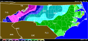 Cover photo for AWIS 10-Day Weather Forecast: One More Day of Possible Frost