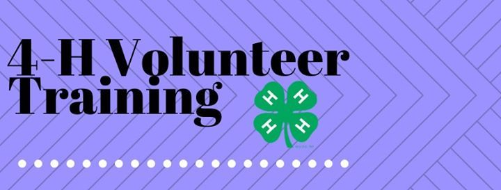 4-H Volunteer Training