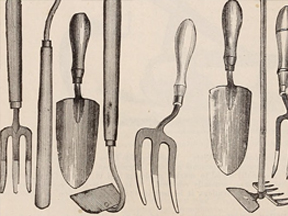 Cover photo for Tools and Equipment Care for WNC Medicinal Herb Growers
