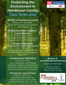 Cover photo for Protecting the Environment in Henderson County Class Series 2022