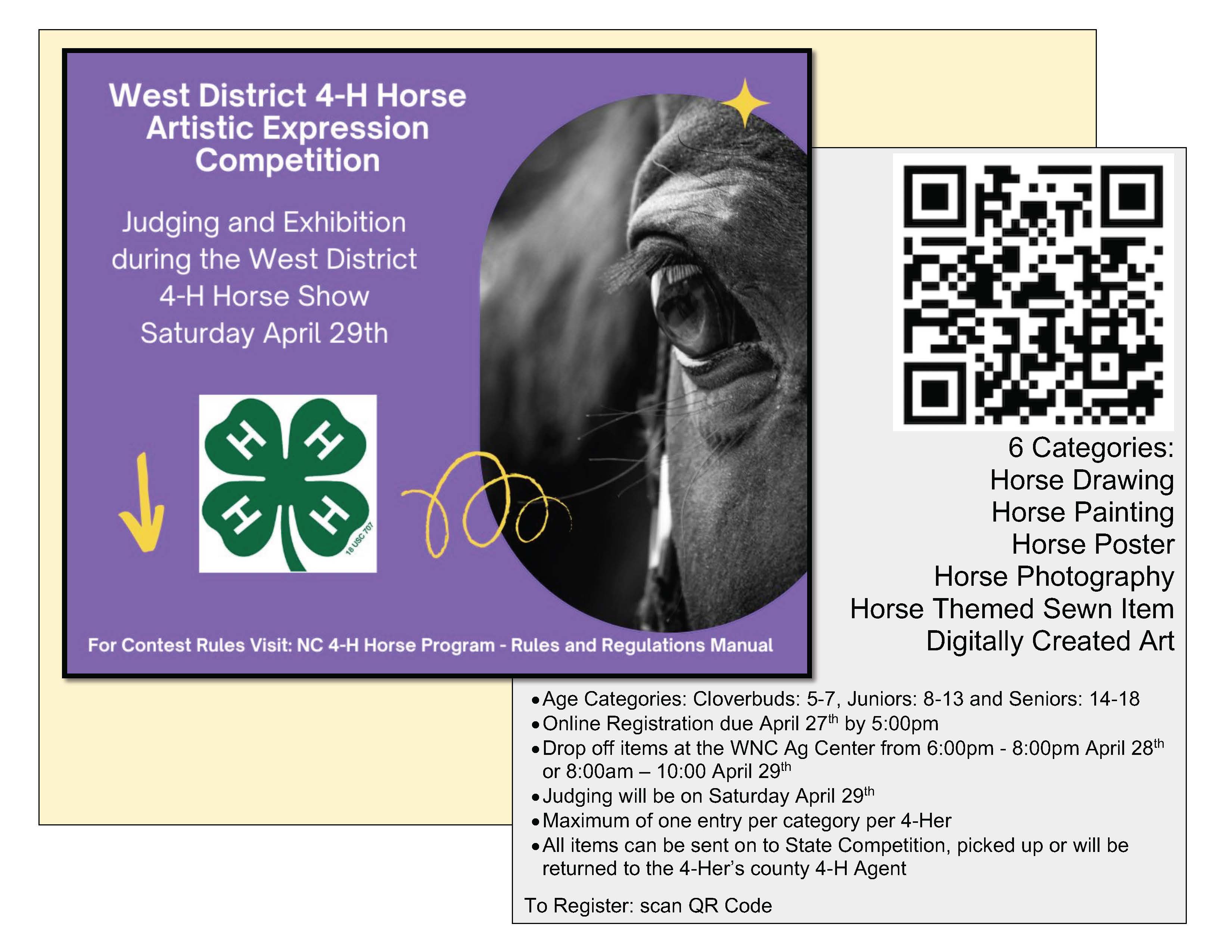 West District 4-H Horse Artistic Expression Competition