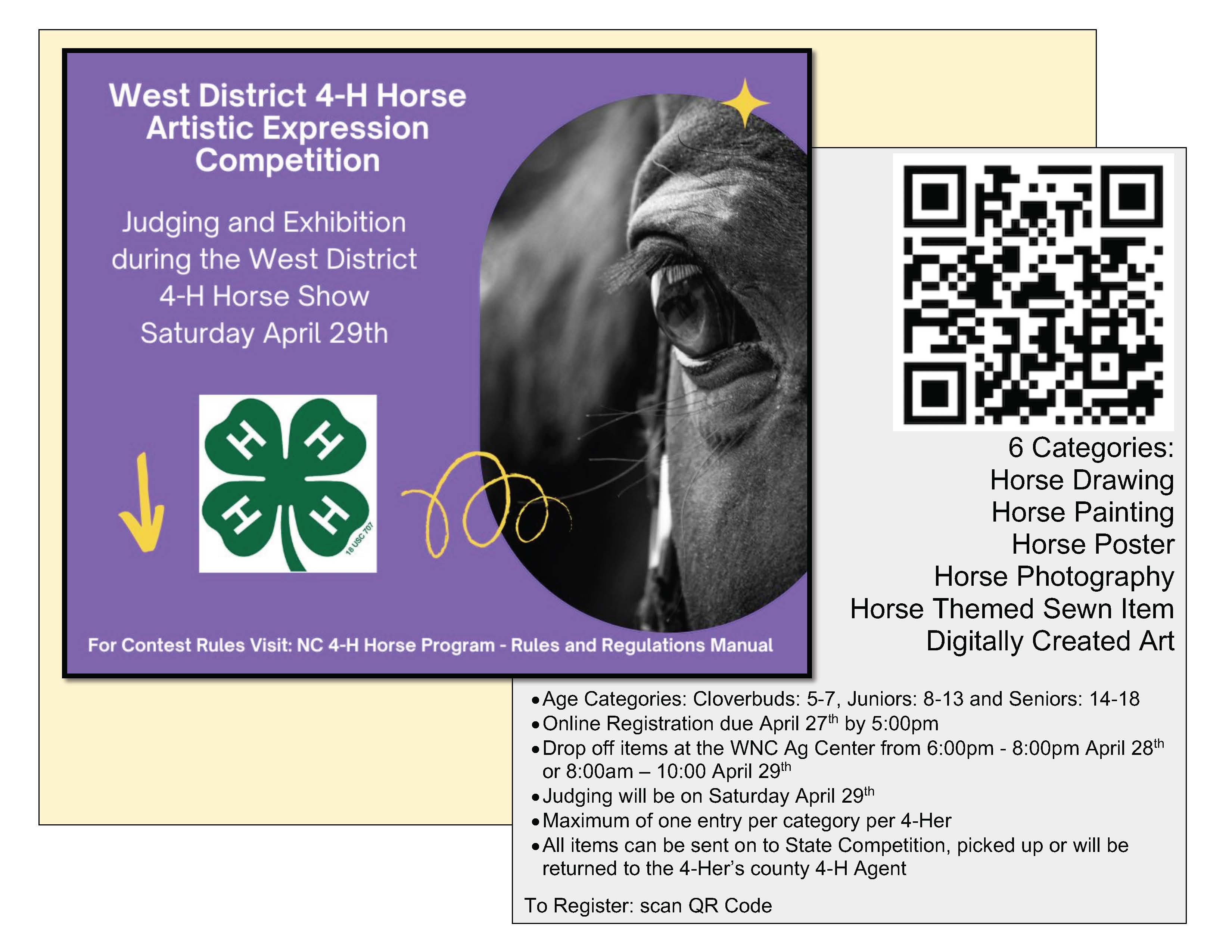 2023 West District 4-H Qualifying Horse Show