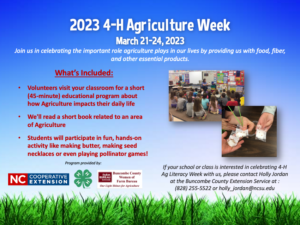 2023 4-H Agriculture Week
