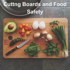 various vegetables on wooden cutting board with knife