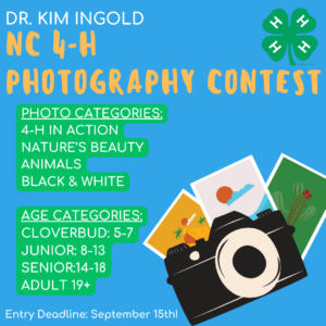 Cover photo for 2025 NC 4-H Photography Contest